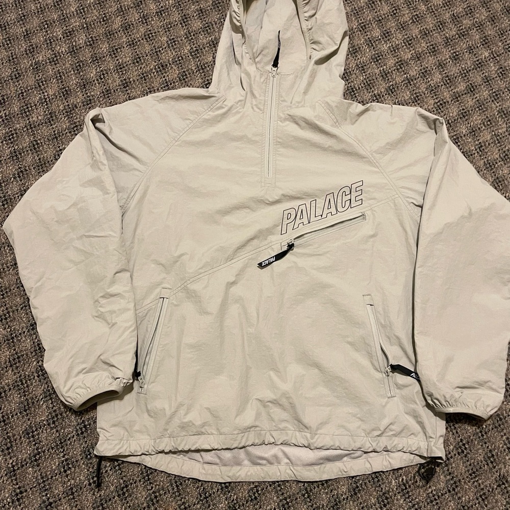 Palace quarter zip rain jacket